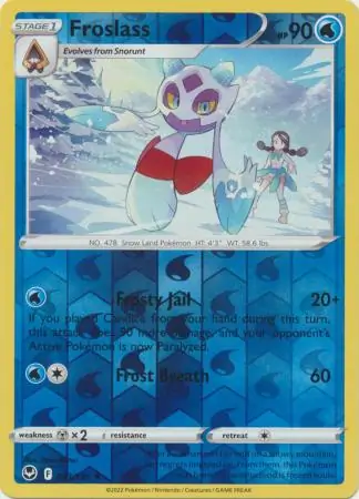 Froslass, catalogue front