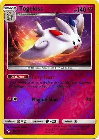Togekiss, catalogue front