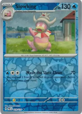 Slowking, catalogue front