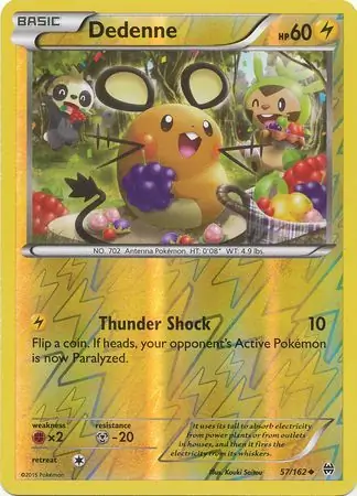 Dedenne, catalogue front