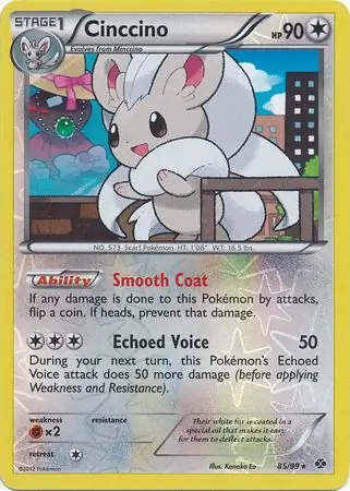 Cinccino, catalogue front