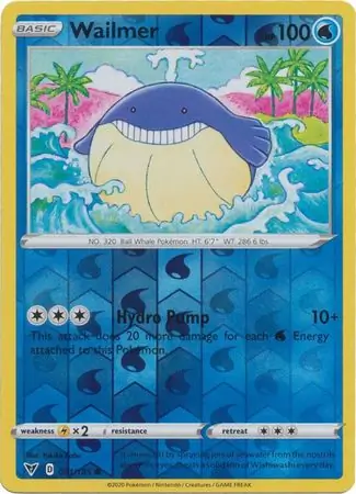 Wailmer, catalogue front