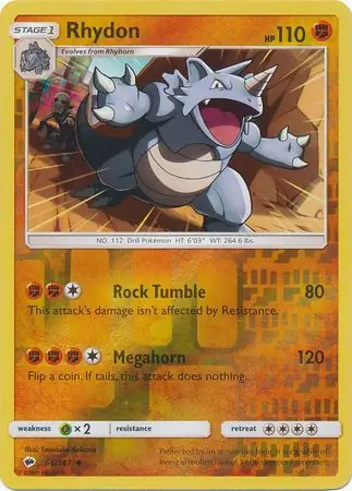 Rhydon, catalogue front