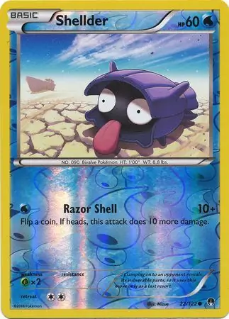 Shellder, catalogue front