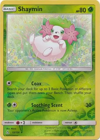 Shaymin, catalogue front