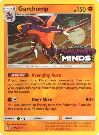Garchomp, catalogue front
