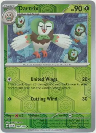 Dartrix, catalogue front