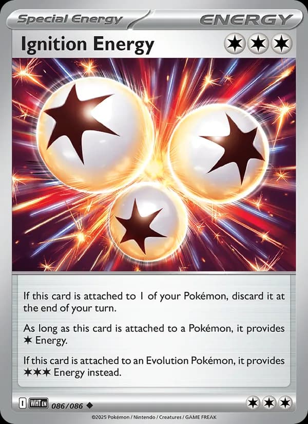 Ignition Energy, catalogue front