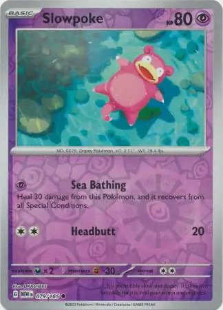 Slowpoke, catalogue front
