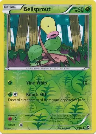 Bellsprout, catalogue front