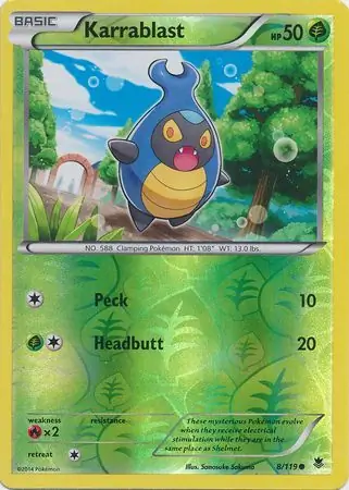 Karrablast, catalogue front