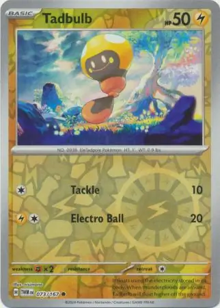 Tadbulb, catalogue front