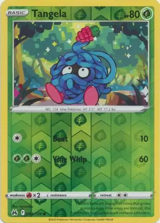 Tangela, catalogue front