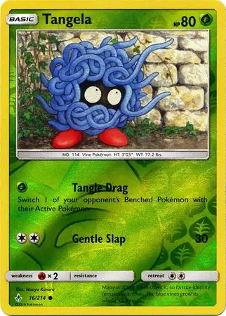 Tangela, catalogue front