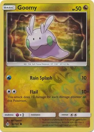 Goomy, catalogue front