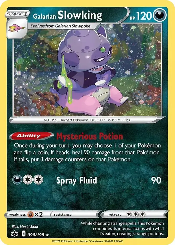 Galarian Slowking, catalogue front