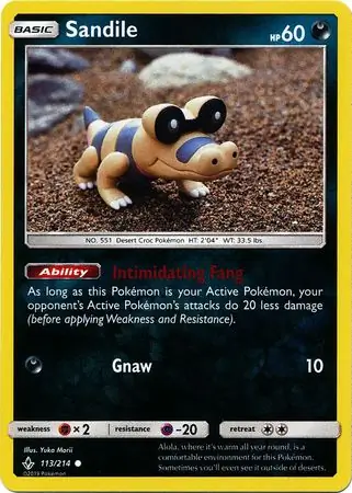 Sandile, catalogue front