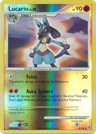 Lucario, catalogue front