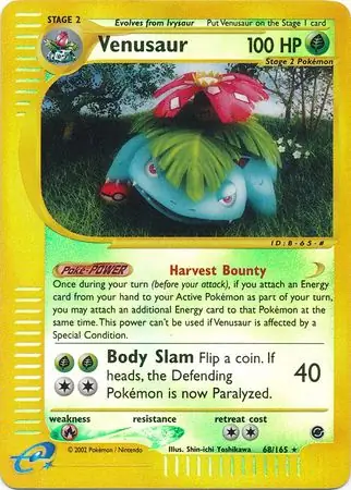 Venusaur, catalogue front