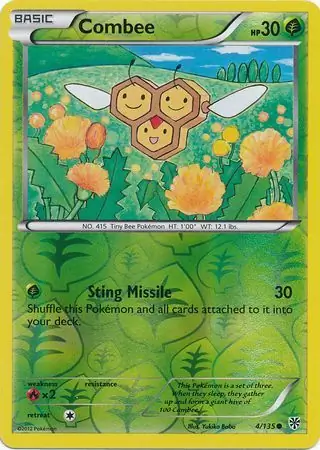 Combee, catalogue front