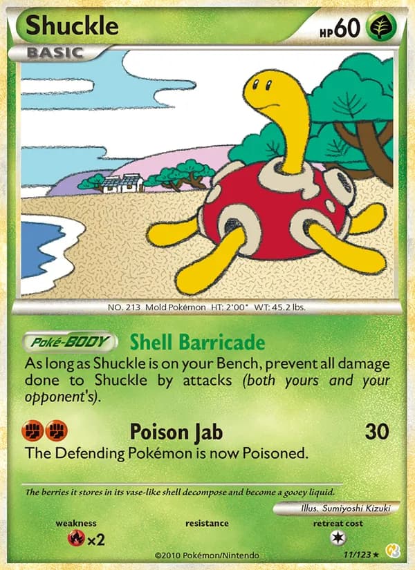 Shuckle, catalogue front