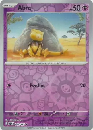 Abra, catalogue front