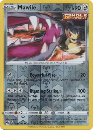 Mawile, catalogue front