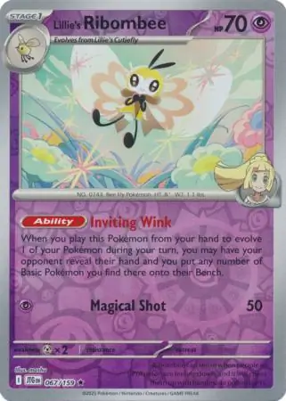 Lillie's Ribombee, catalogue front