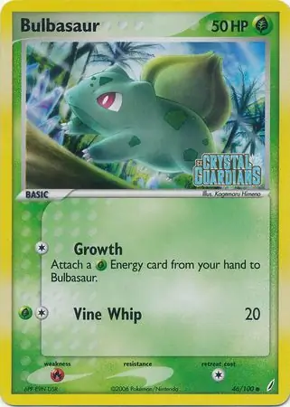 Bulbasaur, catalogue front