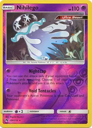 Nihilego, catalogue front
