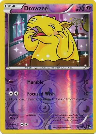 Drowzee, catalogue front