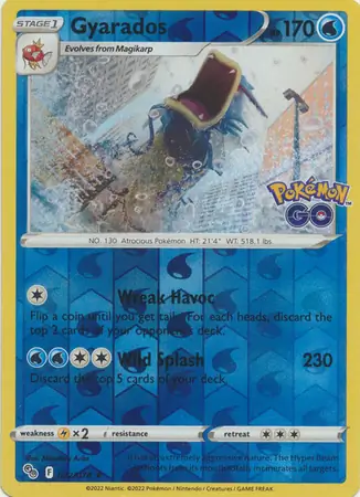 Gyarados, catalogue front