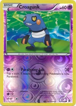 Croagunk, catalogue front