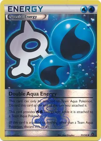 Double Aqua Energy, catalogue front