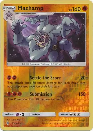 Machamp, catalogue front