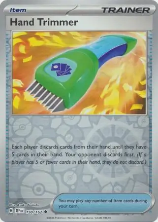 Hand Trimmer, catalogue front