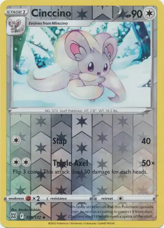 Cinccino, catalogue front