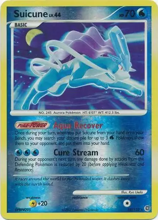 Suicune, catalogue front