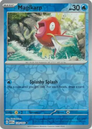 Magikarp, catalogue front