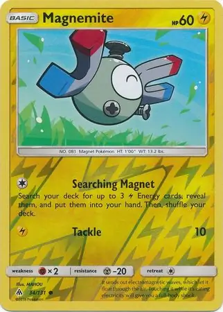 Magnemite, catalogue front
