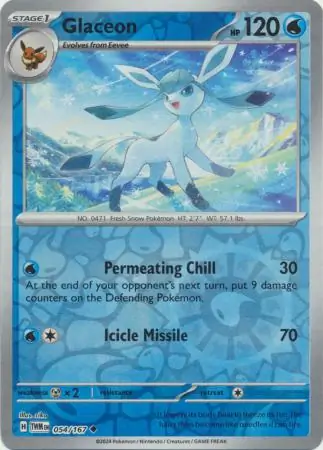 Glaceon, catalogue front