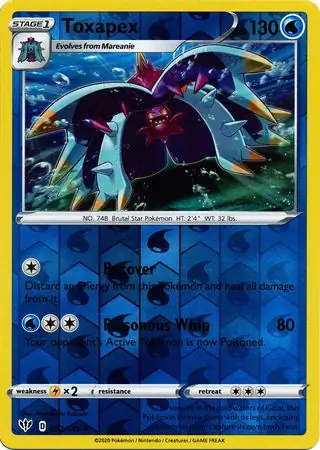 Toxapex, catalogue front