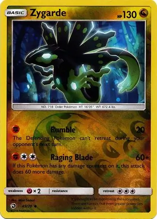 Zygarde, catalogue front