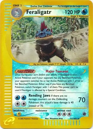 Feraligatr, catalogue front