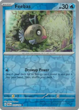 Feebas, catalogue front