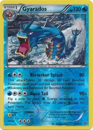 Gyarados, catalogue front