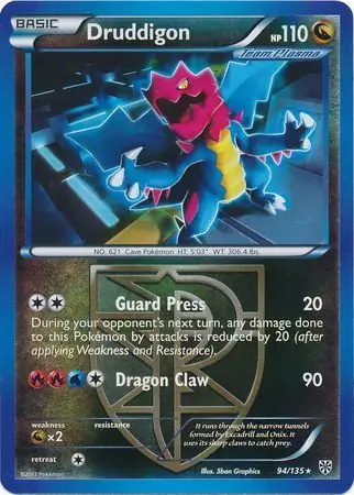 Druddigon, catalogue front