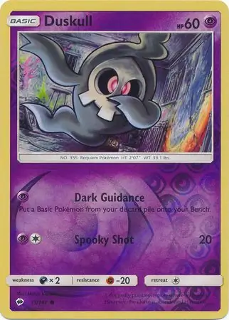 Duskull, catalogue front