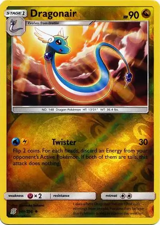 Dragonair, catalogue front