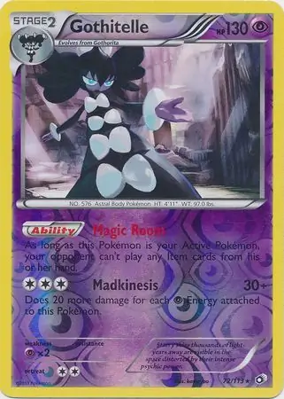 Gothitelle, catalogue front